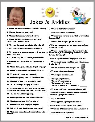 Jokes and riddles to